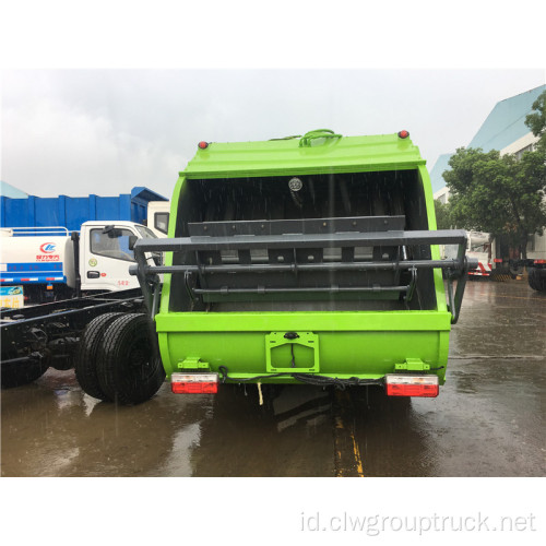 Compactor tipe 6 truk angkat kontainer kubik sampah